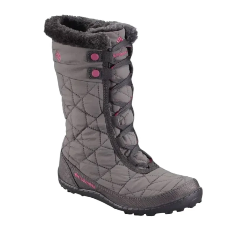 Columbia Girls Omni Heat Insulated Winter Boots Size 2